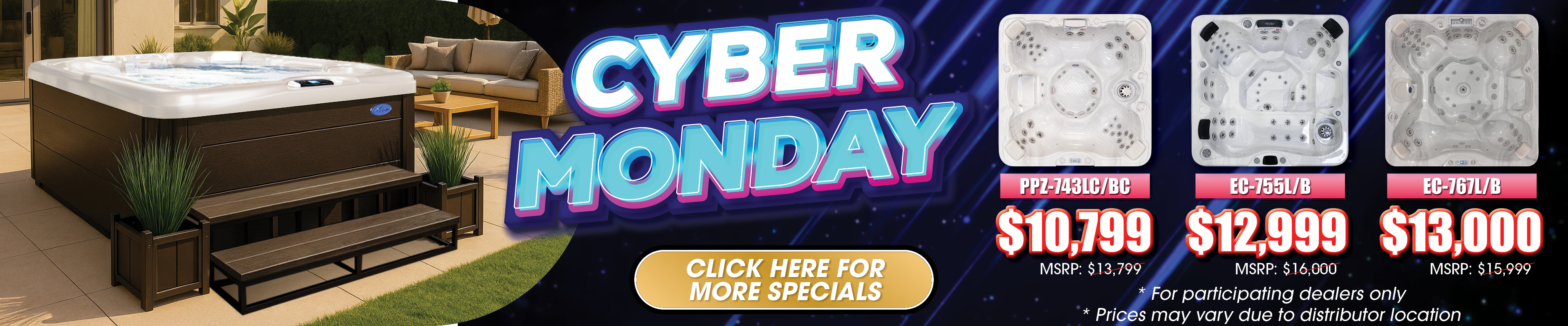 Calspas hot tub being used in a family setting - Ann Arbor